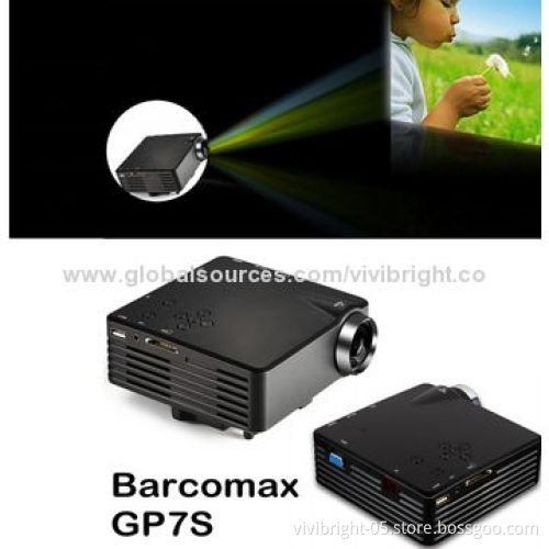 Portable Mini Projector Multimedia Player for iPhone/iPod with Tripod Stand led pocket for iphone6New